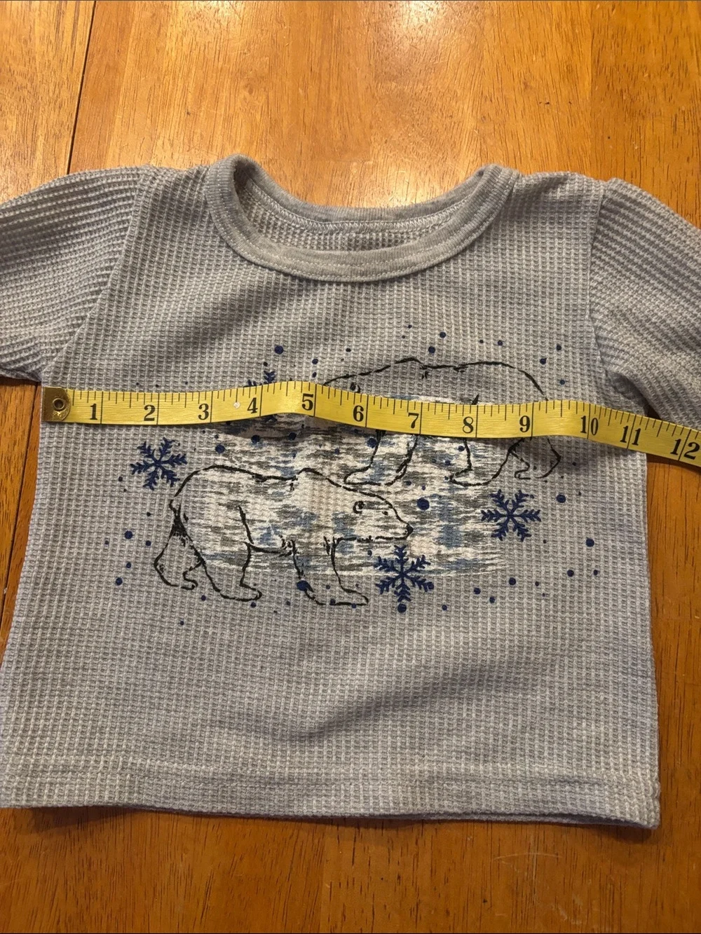 Vintage Sleepy Eddies Polar Bear Pajamas Shirt and Pants Set 18 mo